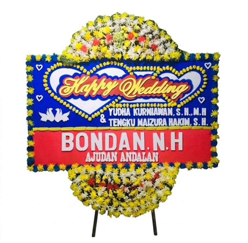 Karangan Bunga Wedding