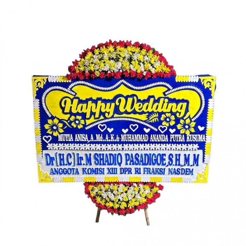 Karangan Bunga Wedding